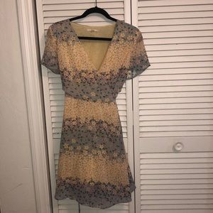 Boutique tie up floral dress
